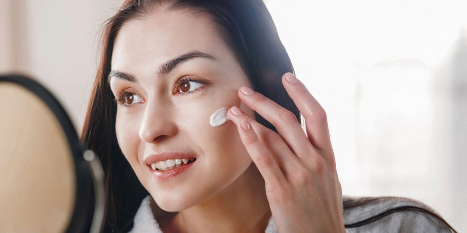 well-hydrated skin